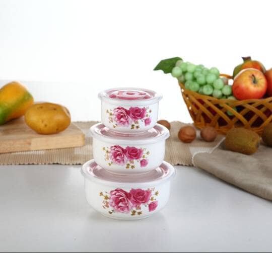 Ceramic Bowls with Cover