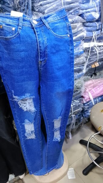 Jean déchiré tendance