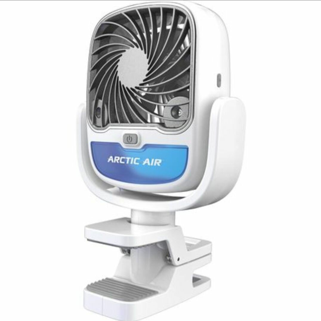 Rechargeable mist fan