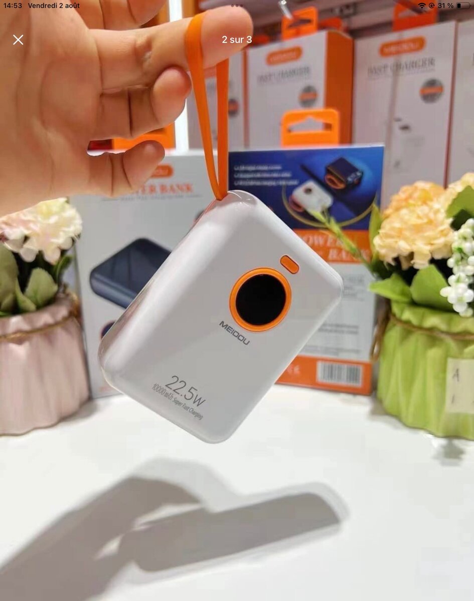 mini powerbank haute puissante 10000mA