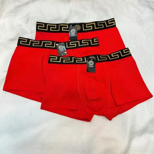 Boxers rouges homme luxe