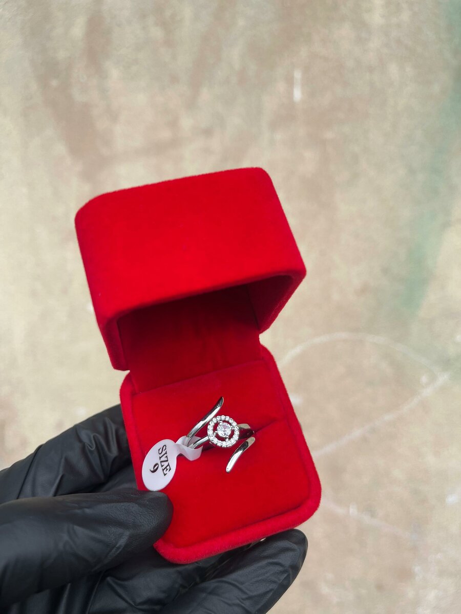 Bague en Argent Éclatante