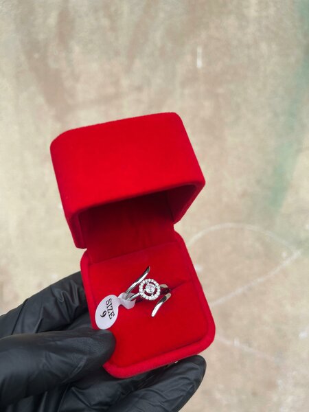 Bague en Argent Éclatante