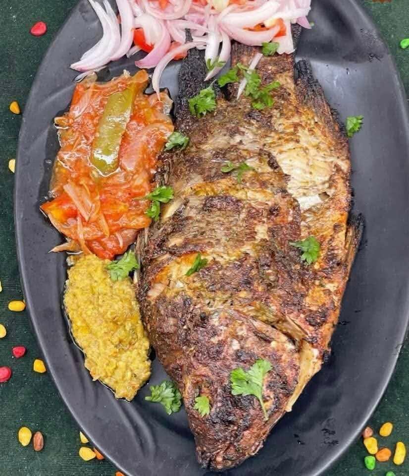 Poisson grillé épicé