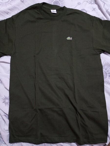 T-shirt Lacoste verte