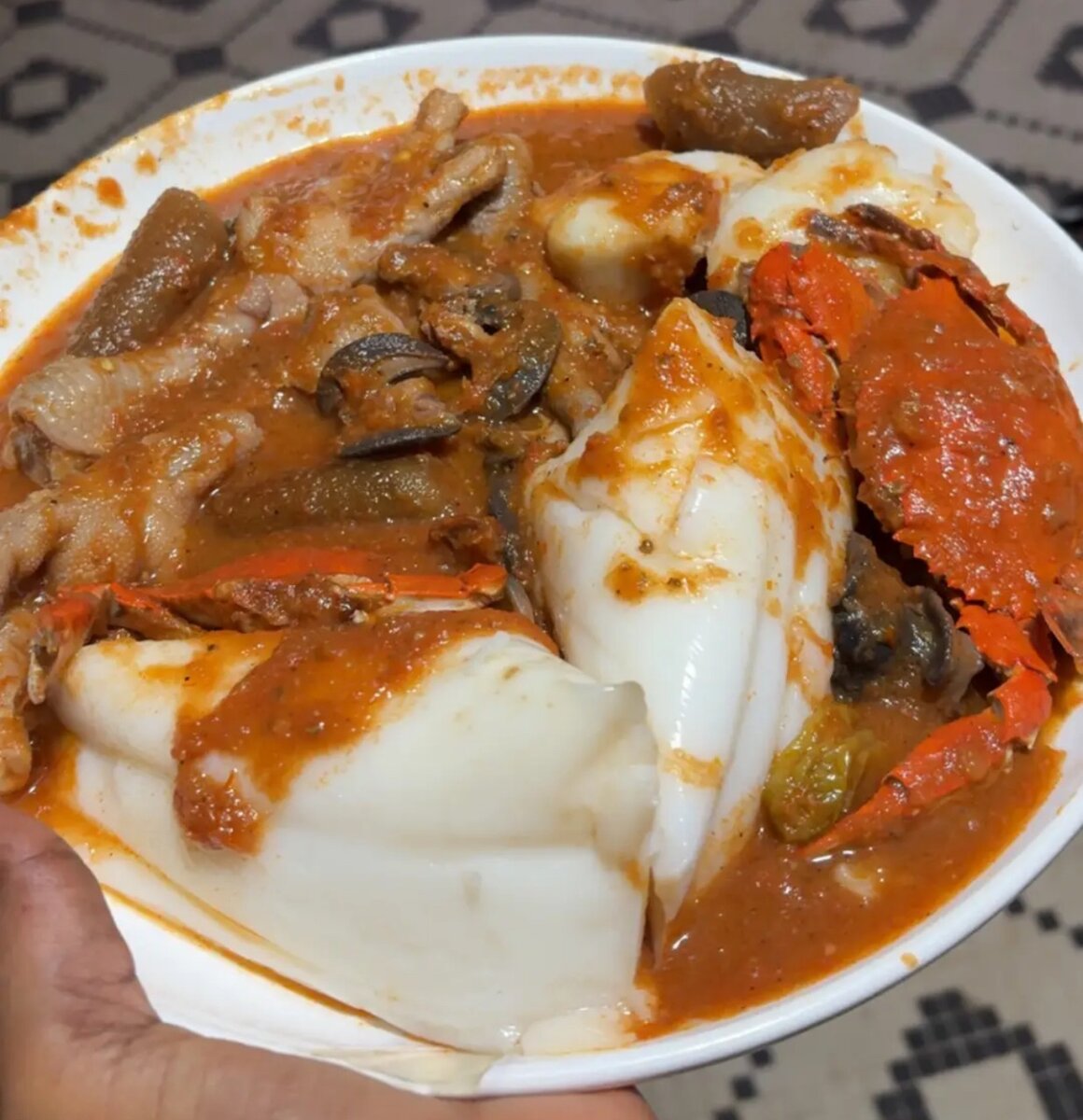 Assiette exotique savoureuse