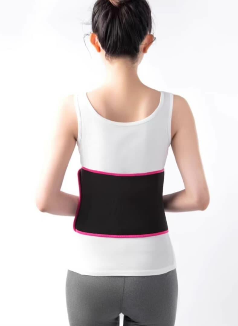 Ceinture de Sudation avec poche pour téléphone Ceinture Abdo