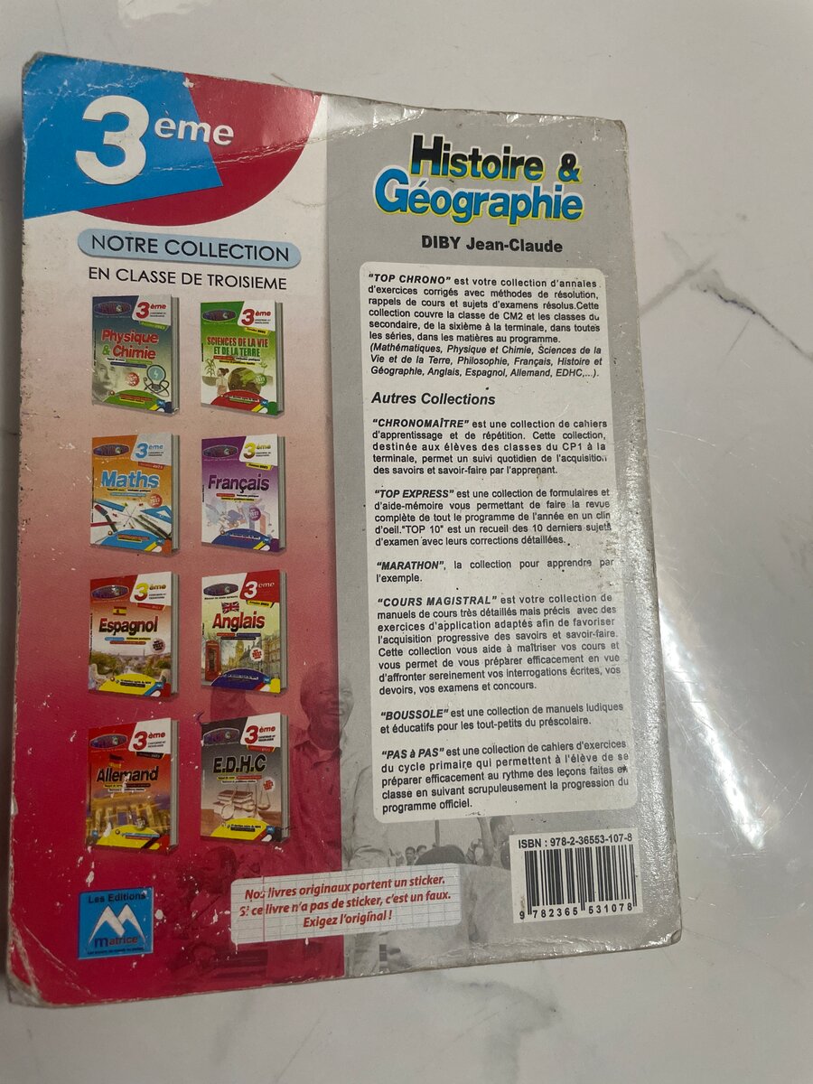 Guide Histoire & Géographie 3ème