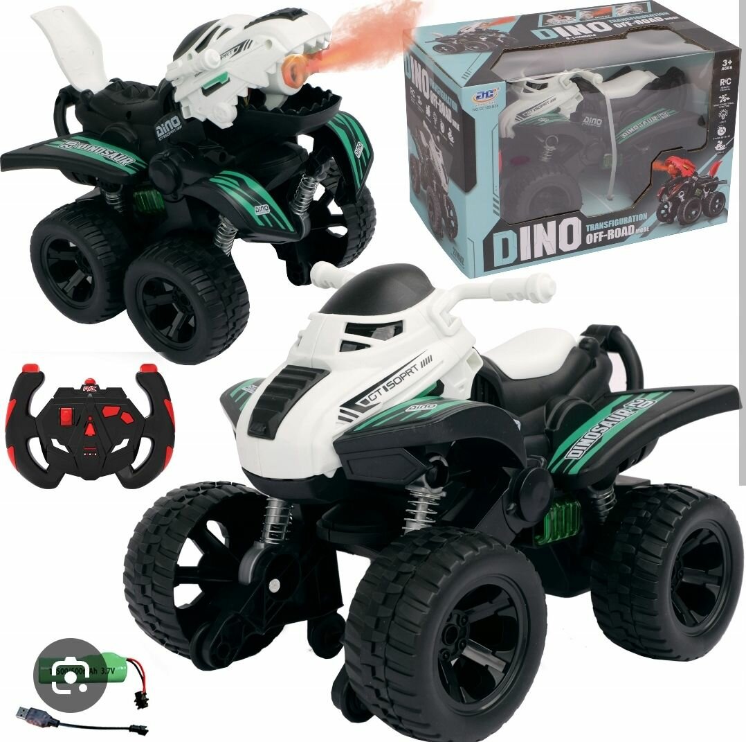 Dino Voiture Transformable RC