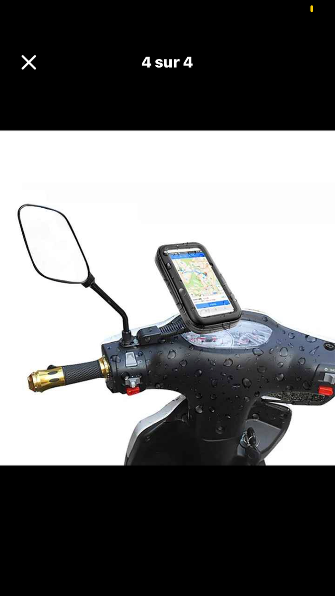 Support étanche pour téléphone