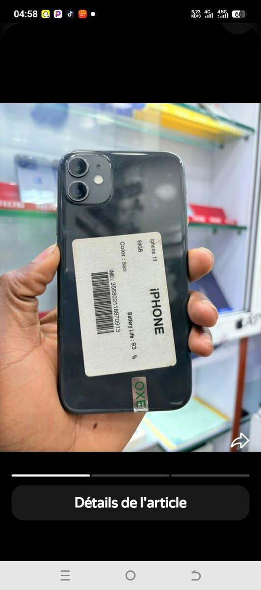 iPhone 11 Reconditionné