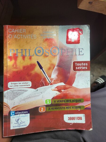 Cahier d'activités Philosophie