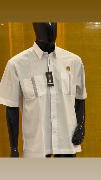 Chemise homme à manches courtes élégante