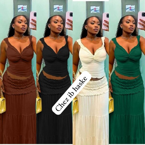 Robe maxi élégante femme