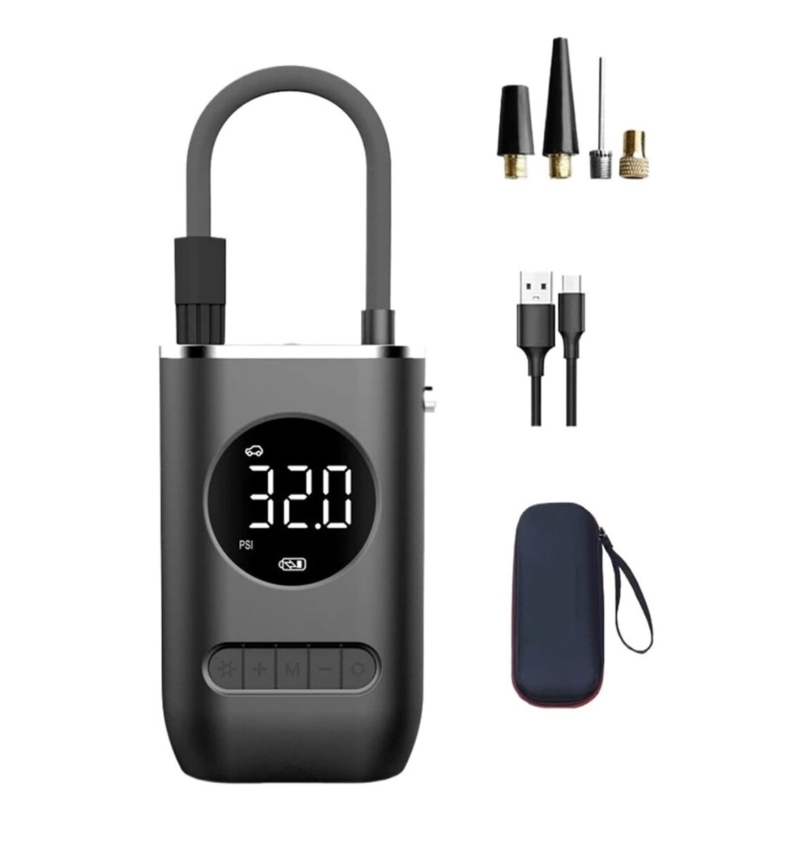 Compresseur d'air portable numérique