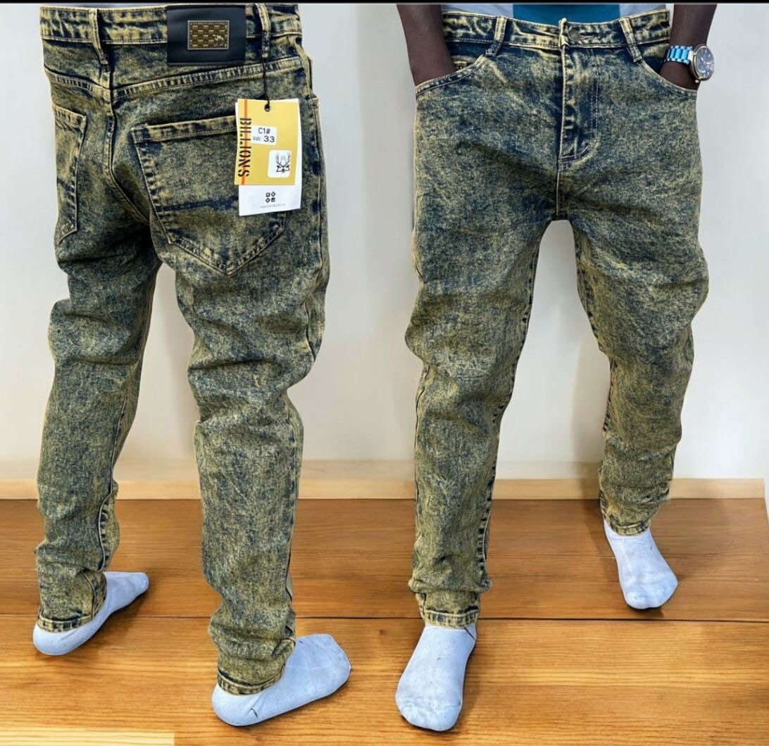 Jeans délavés homme