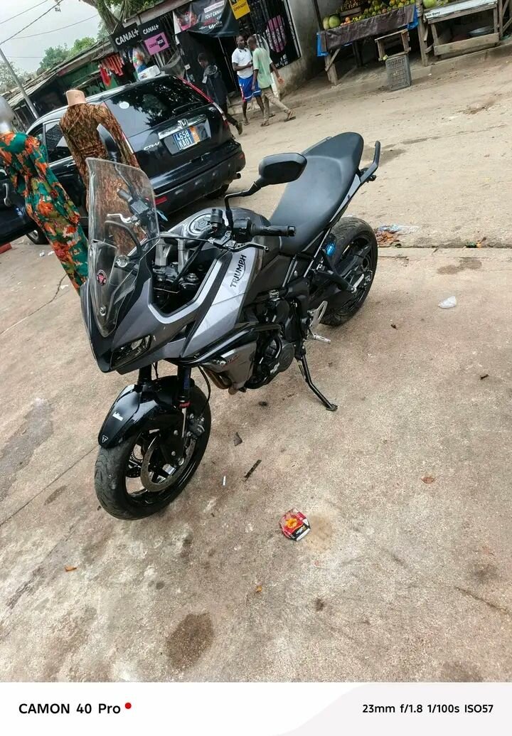 Moto Touring Puissante