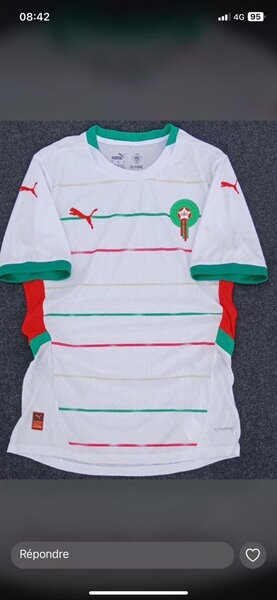 Maillot de Football Marocain