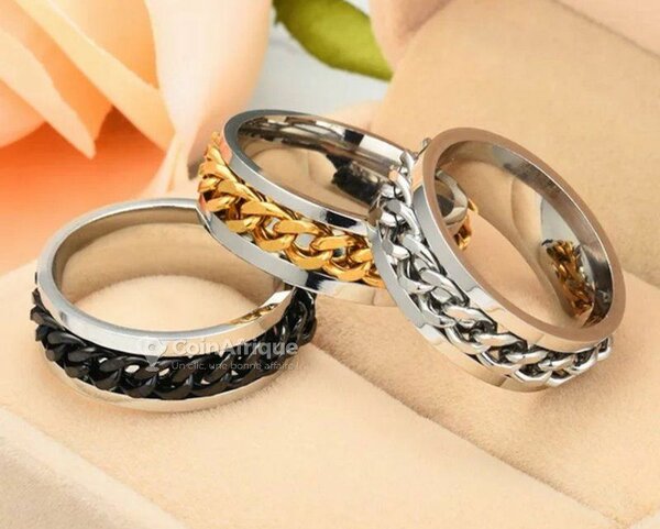 Anneaux en acier inoxydable