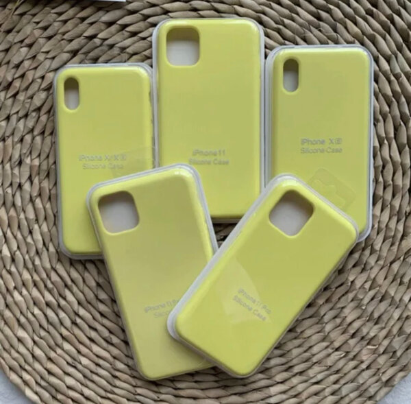 Coques Silicone iPhone 11