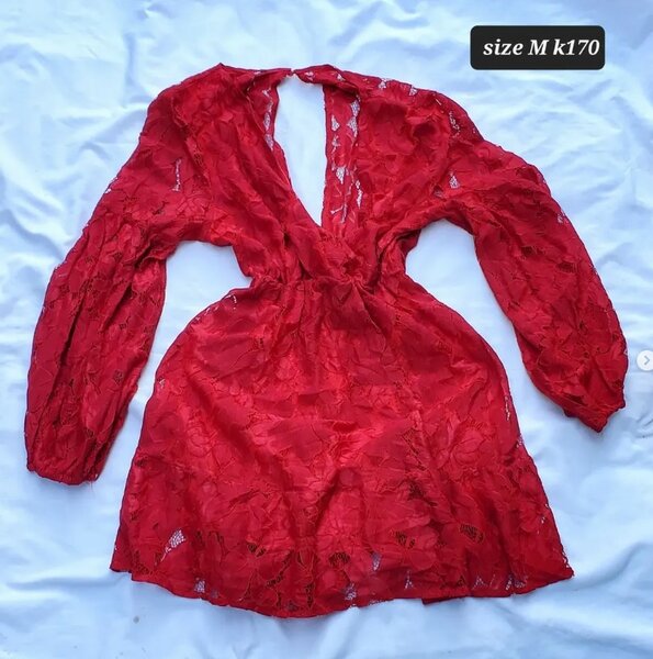 Comfortable and stylish women's dress red