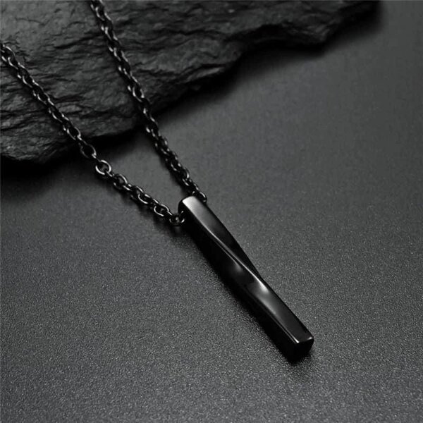 Collier barre en acier inoxydable