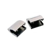 New LCD Hinge Covers For Dell _ Inspiron 15R-5521 15R-5537 L &R Set Part - Silver