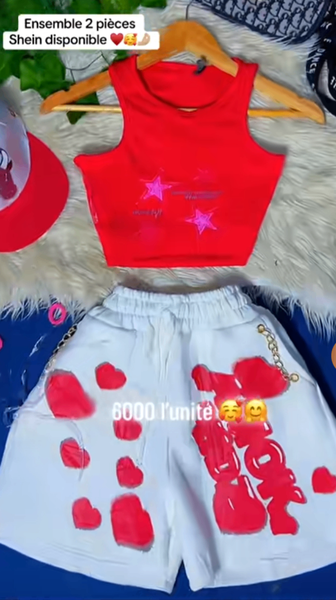 Ensemble Décontracté Été