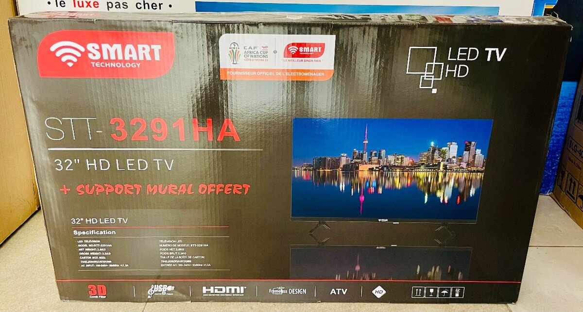 TV LED SMART TECHNOLOGY 32 POUCES