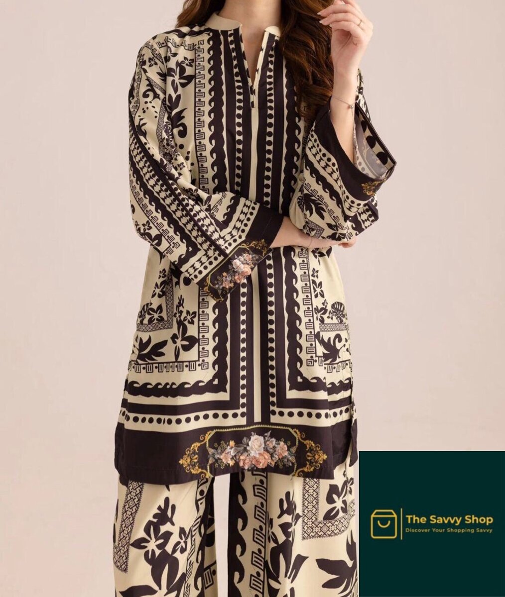 Printed suit