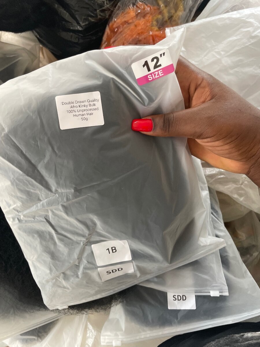 Afro kinky naturelle