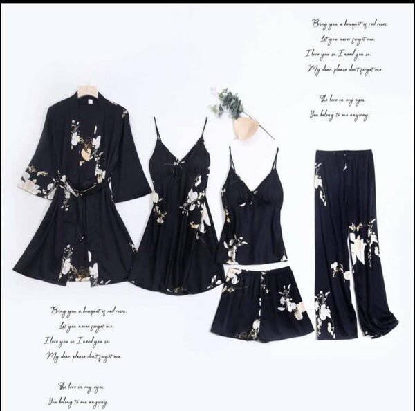 Ensemble de Nuit Femme 5 pièce