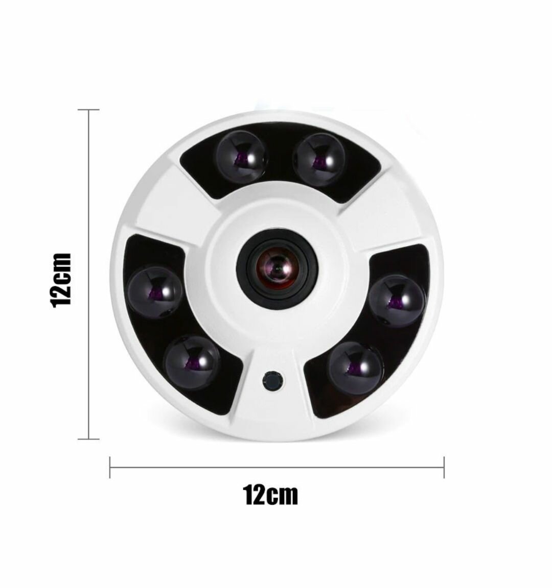 2MP 360° PANORAMIC HD VIDEO FISH EYE WATER PROOF CAMERA