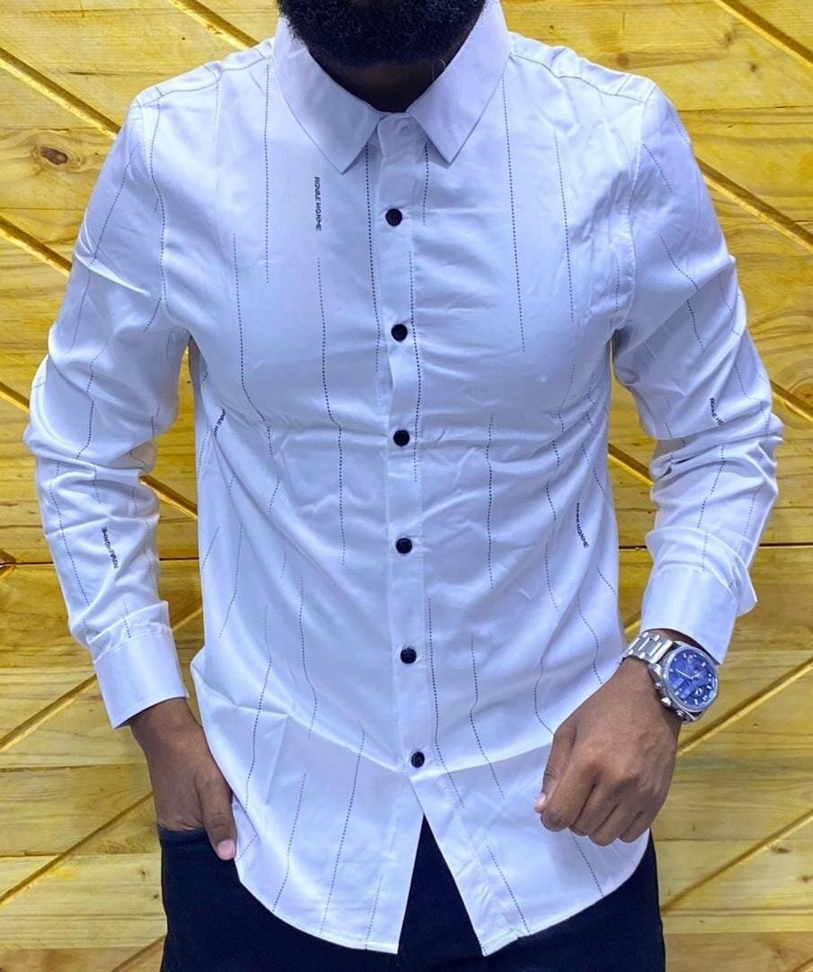 Stylish and high-quality men's long sleeve shirt