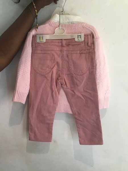 Ensemble 3 pièces rose