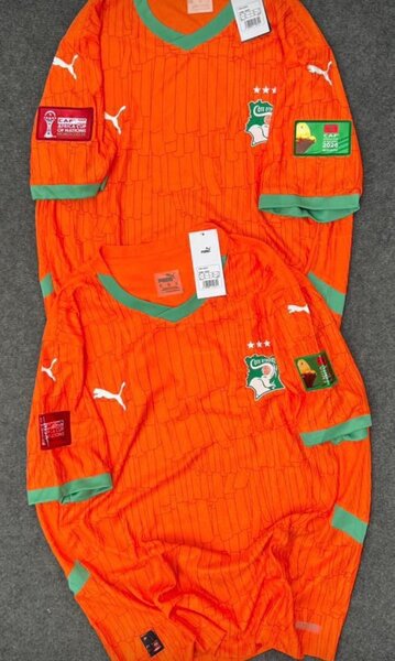 Maillots de football Côte d'Ivoire