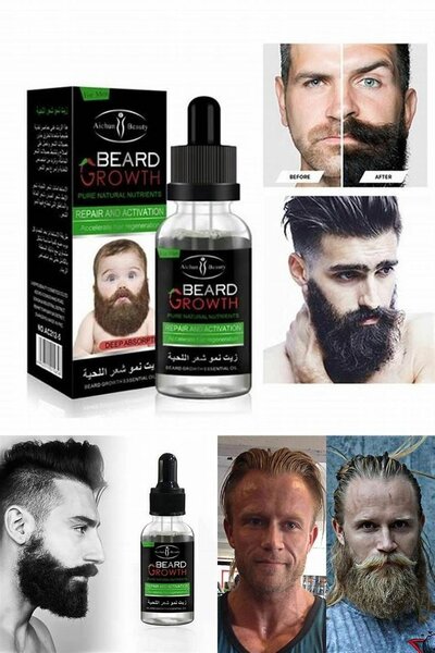 Adieu barbe clairsemée & cheveux dégarnis  La solution est