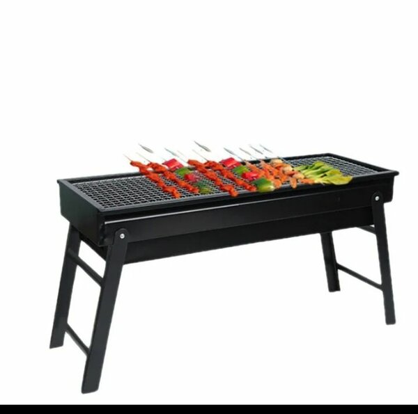 Barbecue portatif pliant en métal