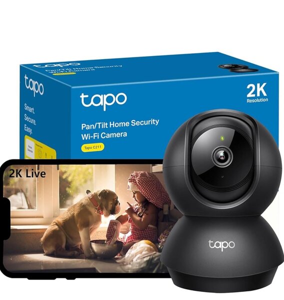 CAMÉRA DE SÉCURITÉ PANORAMIQUE ET INCLINABLE WIFI