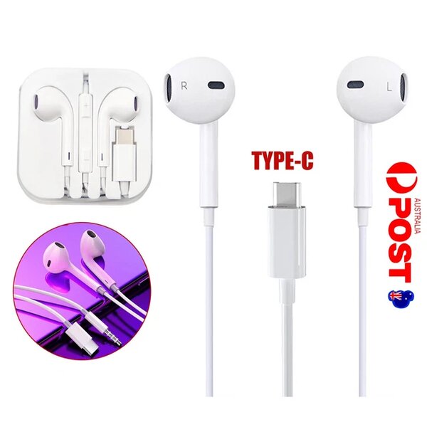 Écouteurs filaires de type C