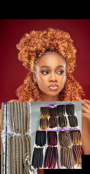 Extensions cheveux bouclés