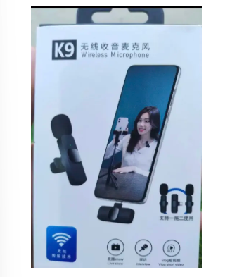 K9 collar dual mic, vloger mic