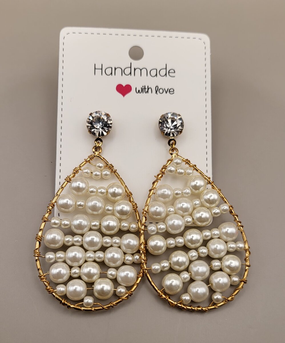 Pearl layer Earrings