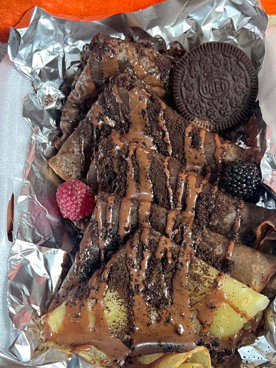 10crepes  nutella ,Oreo,haribo