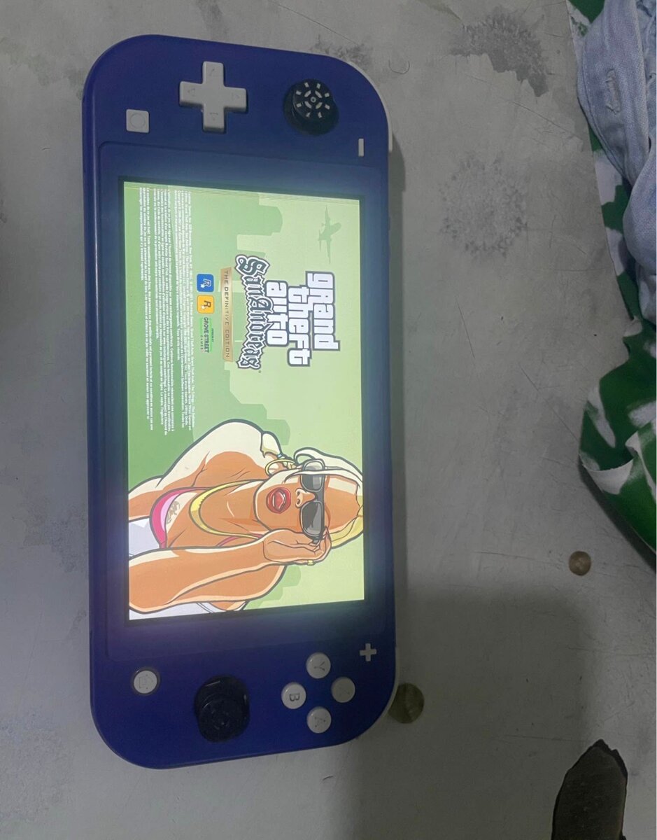 Nintendo Switch Lite bleu