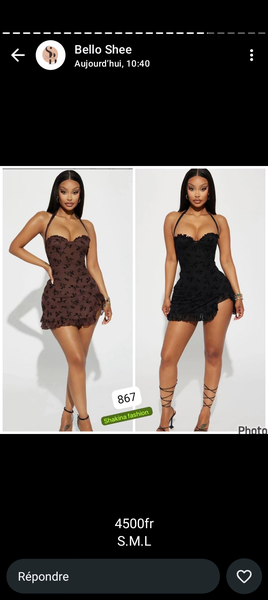 Robe élégante moulante pour femmes