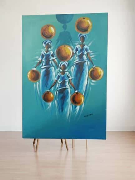 Peinture artistique abstraite