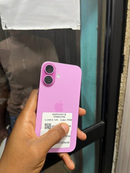 iPhone 16 Rose 128Go Neuf