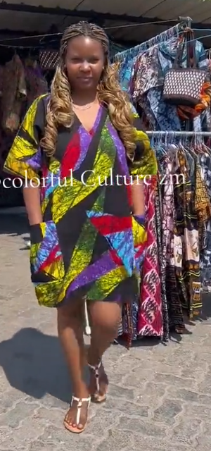 Women's  T-shirt dress with print