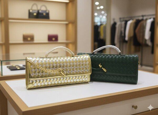 Sac à main élégant tressé